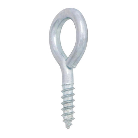 Hampton 3/16 in. D X 1-5/8 in. L Zinc-Plated Steel Screw Eye 60 lb. cap. 50 pk, Pack of 50