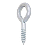 Hampton 9/32 in. D X 2-13/16 in. L Zinc-Plated Steel Screw Eye 120 lb. cap. 50 pk, Pack of 50