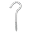 Hampton Small Zinc-Plated Silver Steel 2-1/2 in. L Ceiling Hook 45 lb 1 pk, Pack of 50
