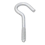 Hampton Small Zinc-Plated Silver Steel 2-1/2 in. L Ceiling Hook 45 lb 1 pk, Pack of 50