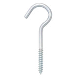 Hampton Small Zinc-Plated Silver Steel 3.375 in. L Ceiling Hook 50 lb 1 pk, Pack of 50