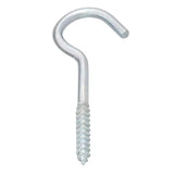 Hampton Small Zinc-Plated Silver Steel 3.375 in. L Ceiling Hook 50 lb 1 pk, Pack of 50