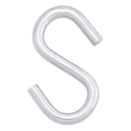 Hampton Medium Zinc-Plated Silver Steel 3.25 in. L S-Hook 240 lb 1 pk, Pack of 20
