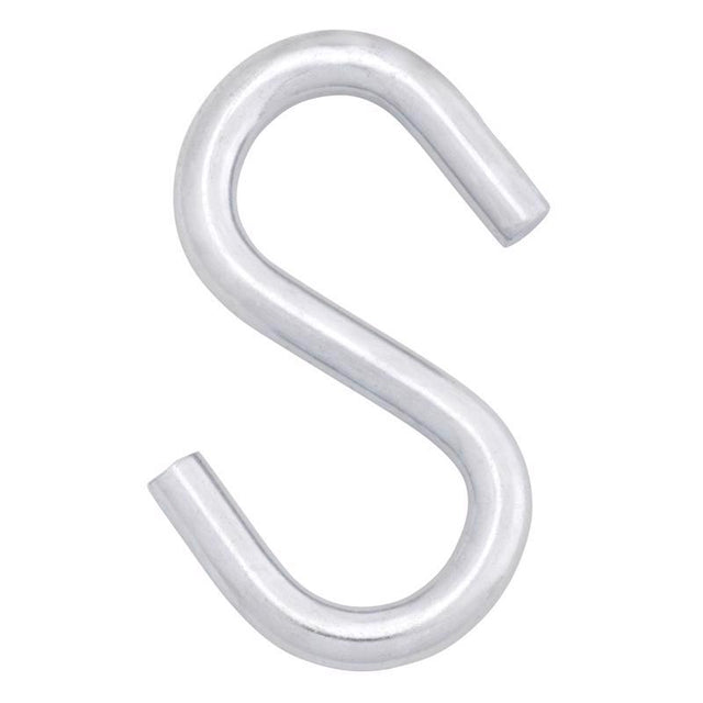 Hampton Medium Zinc-Plated Silver Steel 3.25 in. L S-Hook 240 lb 1 pk, Pack of 20