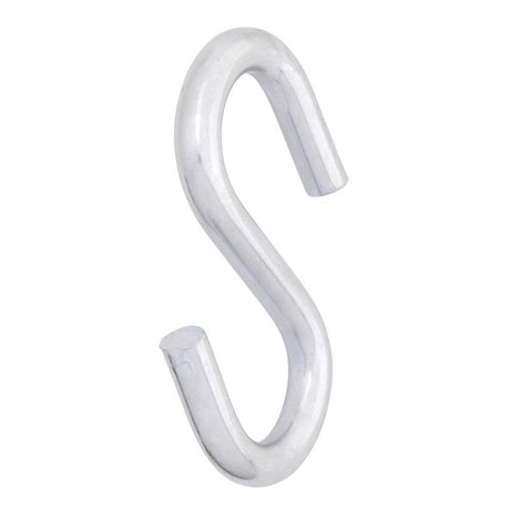 Hampton Medium Zinc-Plated Silver Steel 3.25 in. L S-Hook 240 lb 1 pk, Pack of 20