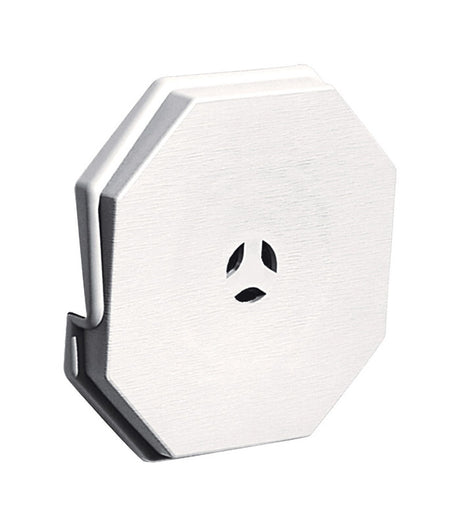 Builders Edge 6-3/4 in. H X 6.75 in. W X 7/8 in. L Prefinished White Copolymer Mounting Block, Pack of 10