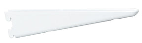 Knape & Vogt White Steel Bracket 16 Ga. 12-1/2 in. L 225 lb, Pack of 10
