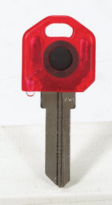 Giant Concepts LLC Keylights House Key Blank w/Flashlight Single For Kwikset KW1/Weiser WR3 and WR5, Pack of 10
