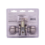 ProSource T9610BRA4V Privacy Lockset, Ball Design, Stainless Steel