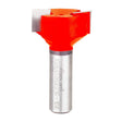 Freud 16-108 Mortising Bit, 1-1/4 in Dia Cutter, 1-1/4 in L Cutting, 2-3/8 in OAL, 1/2 in Dia Shank, 2-Cutter