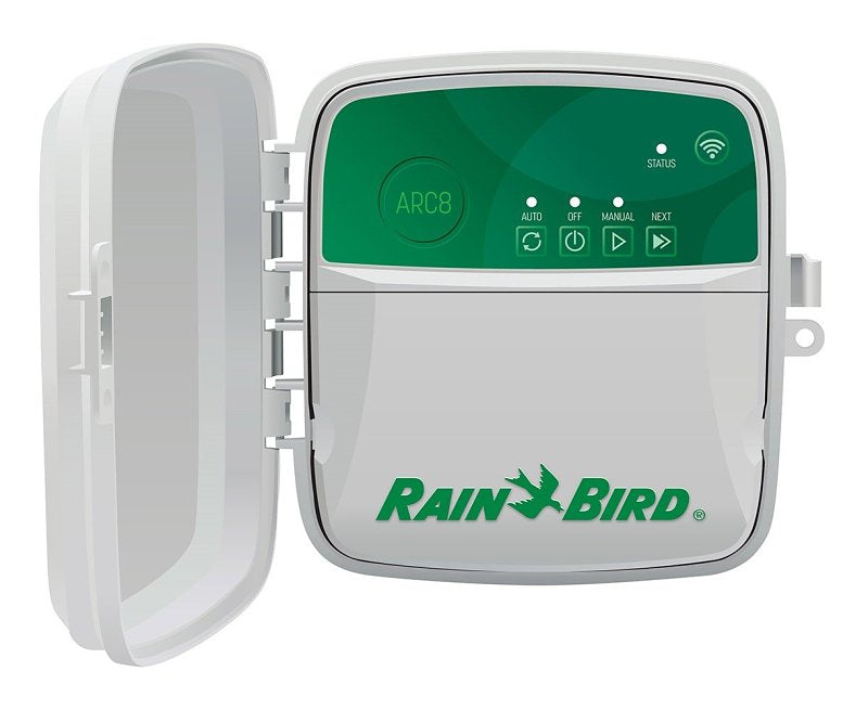 Rain Bird ARC8 App-Based Residential Controller, 120 VAC at 60 Hz Input, 0.68 a at 24 VAC Nominal, 1 a at 24 VAC Maximum