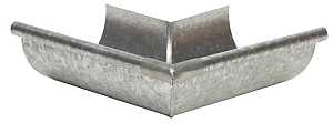 Amerimax LOS265 Outside Miter, Steel, Galvanized