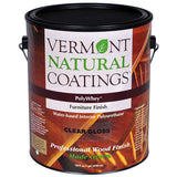 Vermont Natural Coatings PolyWhey Gloss Clear Water-Based Furniture Finish 1 gal, Pack of 4