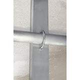 Hampton 3/8 in. X 2-1/2 in. W X 3-5/8 in. L Coarse Zinc-Plated Steel U-Bolt, Pack of 10