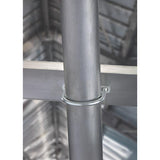 Hampton 3/8 in. X 3 in. W X 4-1/8 in. L Coarse Zinc-Plated Steel U-Bolt, Pack of 10