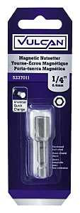 Vulcan 312241OR Magnetic Nutsetter, 1/4 in Drive, Hex Drive, 1-3/4 in L, 1/4 Quick Change in Shank
