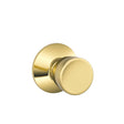 Schlage Bell Classic Bright Brass Privacy Knob