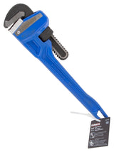 Vulcan JL40114 Pipe Wrench, 38 mm Jaw, 14 in L, Serrated Jaw, Carbon Steel, Powder-Coated, Heavy-Duty Handle