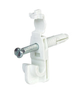 Rubbermaid 8.6 in. H X 7 in. W X .5 in. L Metal Clip