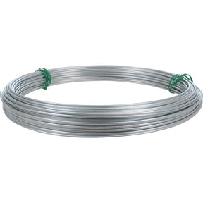 Hillman 50142 Utility Wire, 100 ft L, 14 ga Gauge, Steel, Galvanized, Pack of 8