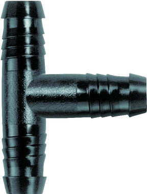 Rain Bird SWGT1/2TEE Swing Pipe Tee, 1/2 in Connection, Spiral Barbed, Polyethylene, Black