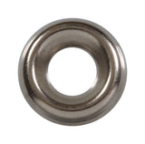 HILLMAN Nickel-Plated Steel .164 in. Countersunk Finish Washer 100 pk