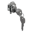 Prime-Line Brushed Nickel Steel Clockwise Mailbox Lock For Florence 2