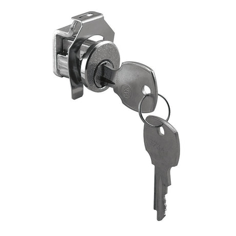 Prime-Line Brushed Nickel Steel Clockwise Mailbox Lock For Florence 2