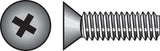 HILLMAN No. 1/4-20 in. X 1/2 in. L Phillips Flat Head Stainless Steel Machine Screws 100 pk