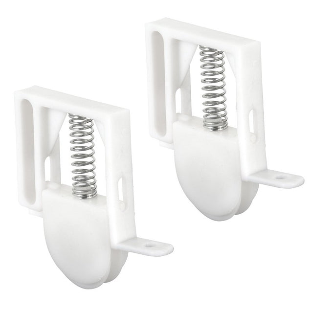 Prime-Line B 529 Roller Assembly, 1 in Dia Roller, 1/4 in W Roller, Polyethylene Roller, Concave Roller, 3/8 in W