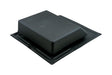 Air Vent 14.9 in. H X 16.6 in. W X 28 in. L X 9 in. D Black Plastic Roof Vent, Pack of 6