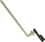 ProSource PMB-205-3L Toilet Flush Lever, Front, 9 in L Flush Arm, Plastic, Chrome