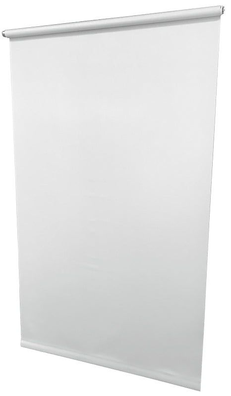 ralph friedland GA4W Roller Shade, 72 in L, 46-1/4 in W, Linen/Vinyl, White