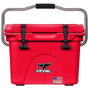 Orca ORCRE/RE020 Cooler, 20 qt Cooler, Red, 10 days Ice Retention