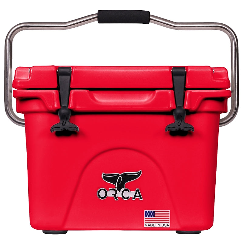 Orca ORCRE/RE020 Cooler, 20 qt Cooler, Red, 10 days Ice Retention