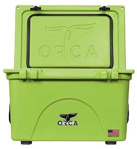 Orca ORCL040 Cooler, 40 qt Cooler, Lime, 10 days Ice Retention