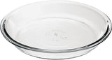 Anchor Hocking Oven Basics Series 82638L11 Pie Plate, 1.5 qt Capacity, Glass, Clear, Dishwasher Safe: Yes, Pack of 6