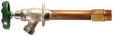 Arrowhead Brass 456 Series 456-04LF Wall Hydrant, 1/2 in Inlet, MIP x Copper Sweat Inlet, 3/4 in Outlet, 13 gpm