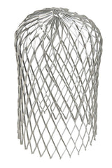 Amerimax 2.8 in. W X 3 in. L Gray Aluminum Gutter Strainer 1 pk