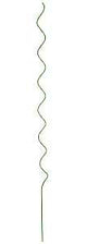 Gardener's Blue Ribbon 901267GR6 Twisted Garden Stake, 60 in L, Steel, Green, Powder-Coated, Pack of 6