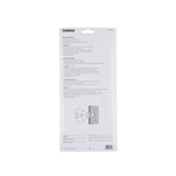 ProSource HSH-048SBP-PS Door Reinforcer, 2-3/8 in Backset, 1-3/8 in Thick Door, Steel, Brass, 9 in H, 4 in W