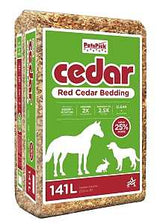 PetsPick 2.0P5PK Livestock Bedding, Cedar, Red