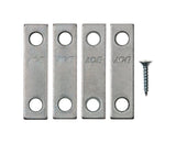 Ace 2 in. H X 0.5 in. W X 1.091 in. L Zinc Mending Brace, Pack of 10