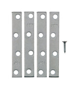 Ace 4 in. H X 0.625 in. W X .72 in. L Zinc Mending Brace, Pack of 5