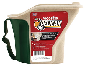 Wooster 8619 Paint Pail, 1 qt Capacity, Polypropylene, Off-White