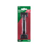 Ace 5.5 in. L Black Steel Utility Pull, Pack of 5