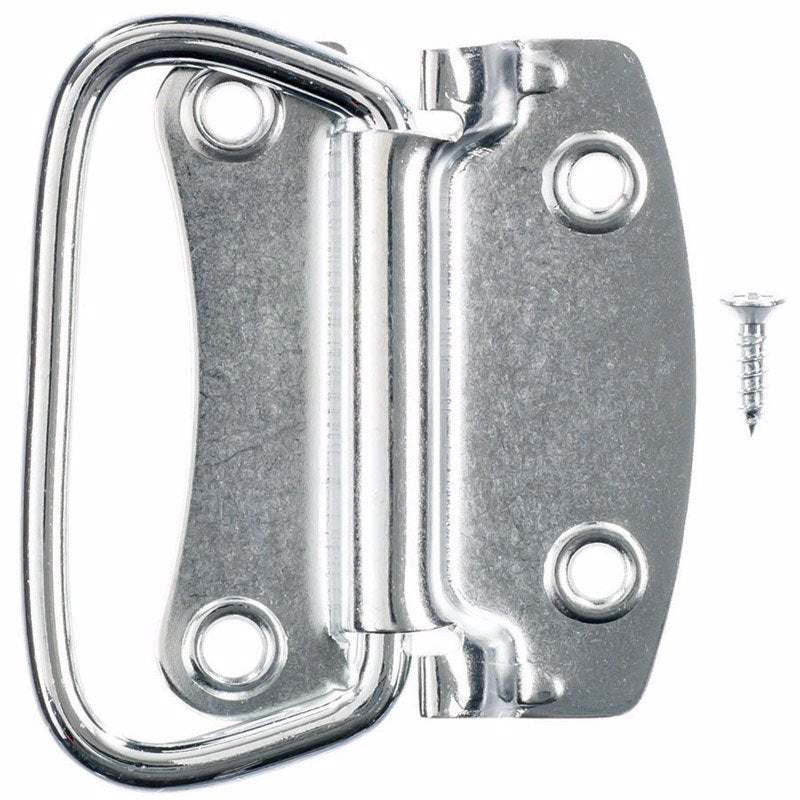 Ace Zinc-Plated Zinc Chest Handle 3-1/2 in. 1 pk