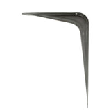 Hampton Gray Steel Shelf Support 18 Ga. 6 in. L 100 lb, Pack of 10