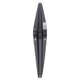 Hampton Black Steel Shelf Support 18 Ga. 8X10 in. L 100 lb, Pack of 10