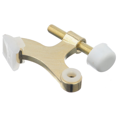Ace Metal Bright Gold Hinge Pin Door Stop Mounts to door 0 in., Pack of 5